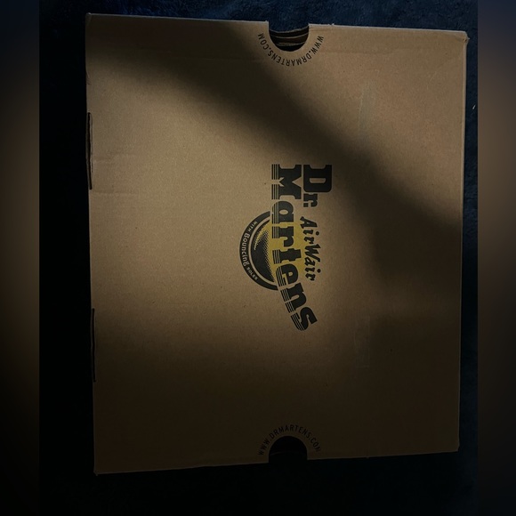 Untouched, unworn, still in box Luana black coated glitter doc martins - Picture 2 of 2